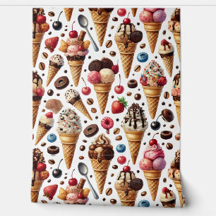 Papier Peint Cuillerée de Sucre