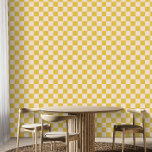 Papier Peint Cuisine amusante moderne Checkerboard Jaune Géomét<br><div class="desc">Joli Fun Moderne Checkerboard Jaune Fond d'écran géométrique</div>