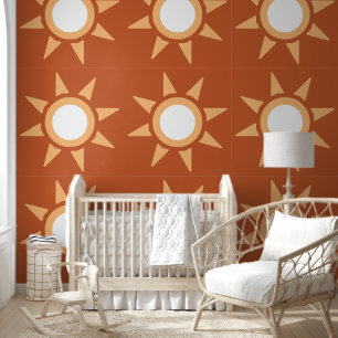 Papier Peint Cute Boho Sunshine Kids Nursery Room