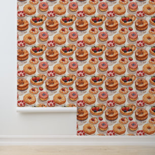 Papier Peint Cute boulangerie carrelée