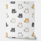 Papier Peint Cute Cat Designs for Your Kid Room (Déroulement)