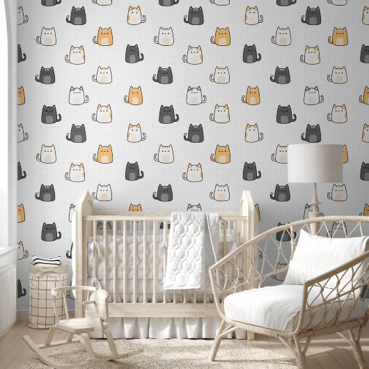 Papier Peint Cute Cat Designs for Your Kid Room (Enfants)