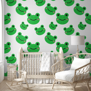 Papier Peint Cute de grenouille souriante