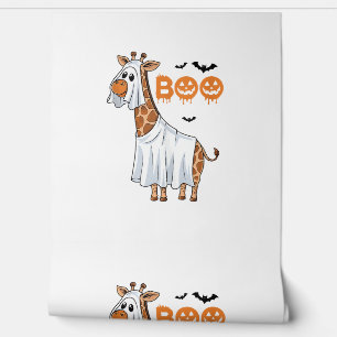 Papier Peint Cute Giraffe Boo Costume d'Halloween Zoo Lover _7