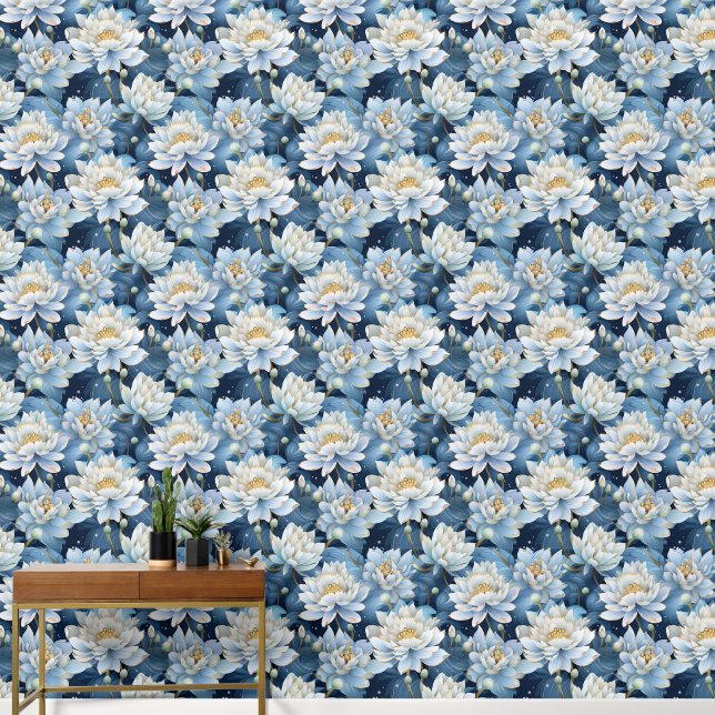 Papier Peint Cute Lotus motif (Couloir)
