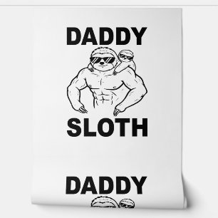 Papier Peint Daddy Sloth