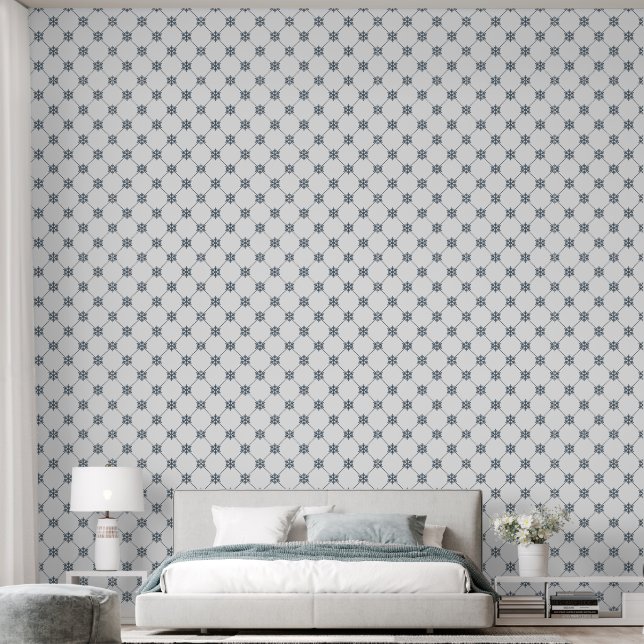 Papier Peint Damas Vintages foncées (Chambre à coucher)