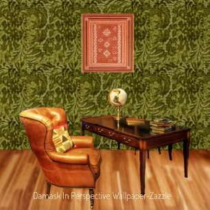 Papier Peint Damask En Perspective