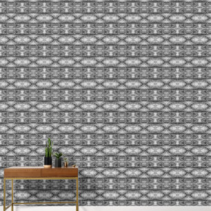 Papier Peint Dans une pierre semi-précieuse, noir & blanc moyen