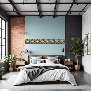 Papier Peint Dauphin plus petit design Stainverre look