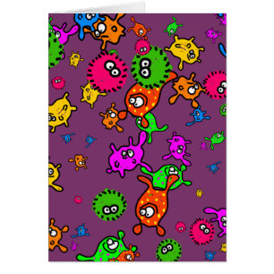 Papier peint de bactéries