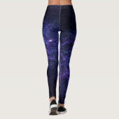 Papier peint de galaxie magique leggings (Dos)