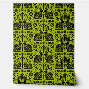 Papier Peint Décor à thème nordique lapin