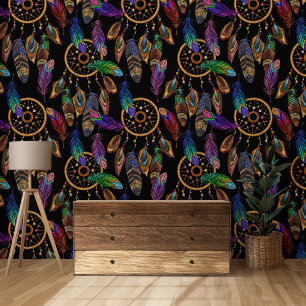 Papier Peint Décor coloré Dearm Catcher Style natif