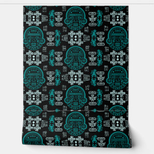 Papier Peint Décor intérieur inca Aztec