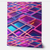 Papier Peint Décor mural à peaux géométriques et à bâtons (Déroulement)