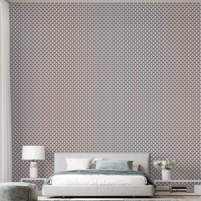 Papier peint décoratif Évasion Rayure Côtière (Chambre à coucher)