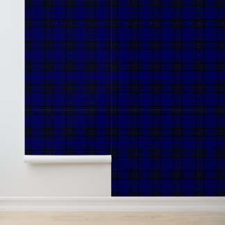 Papier Peint Deep Blue Sea Tartan Plaid