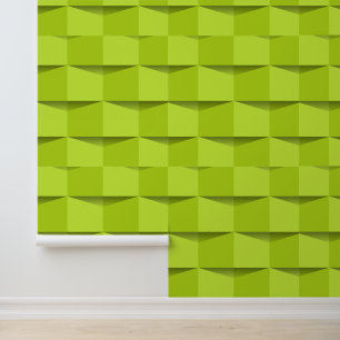 Papier Peint Dégradé minimaliste Abstrait dans les tons vert cl