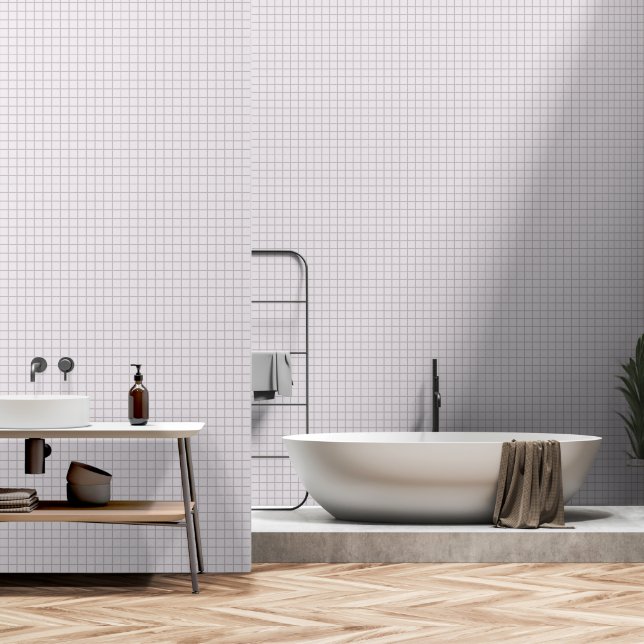 Papier Peint Délice géométrique (Salle de bain)