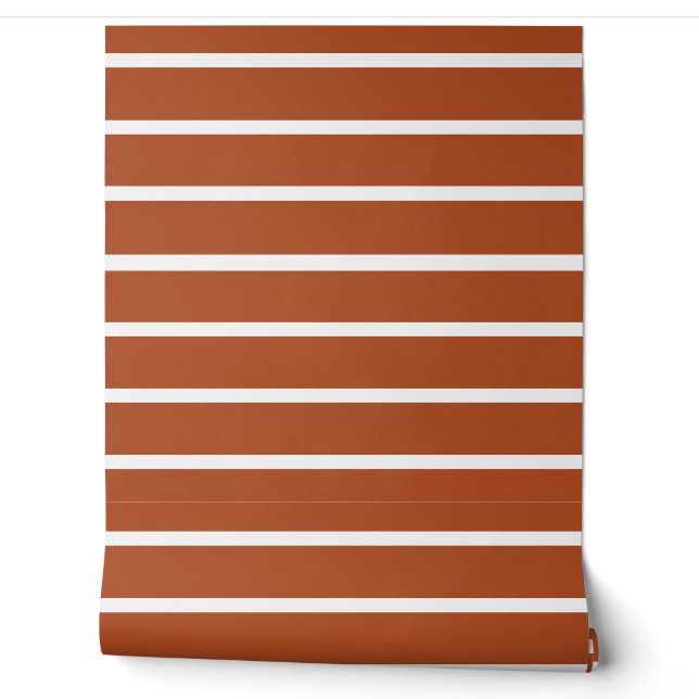 Papier Peint Design Brown et blanc (Déroulement)