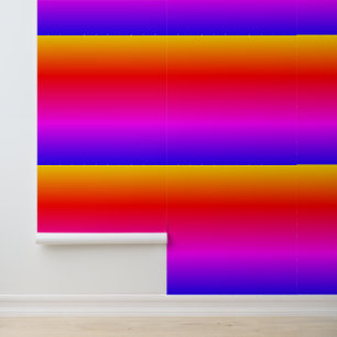 Papier Peint Design couleur arc-en-ciel