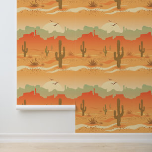 Papier Peint Design du paysage désertique