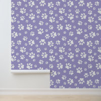 Design Empreinte de patte blanc
