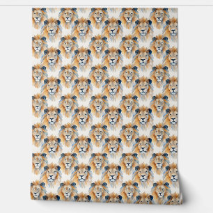 Papier Peint Design Lion
