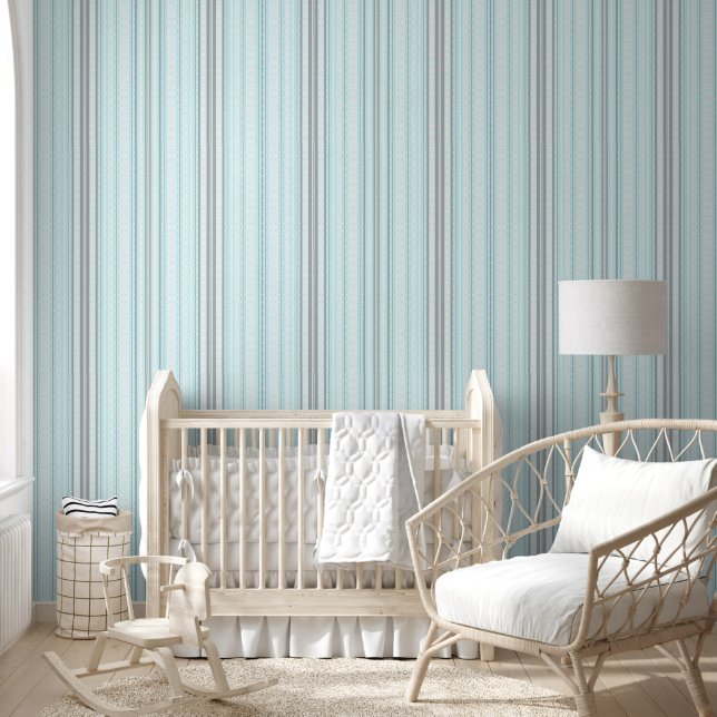 Papier Peint Design oriental moderne et côtier (Enfants)
