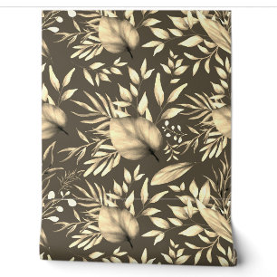 Papier Peint Dessin floral à main levée élégant