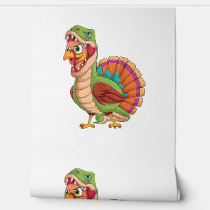 Papier Peint Dinosaur Thanksgiving Boys Turkey Saurus T rex Tur