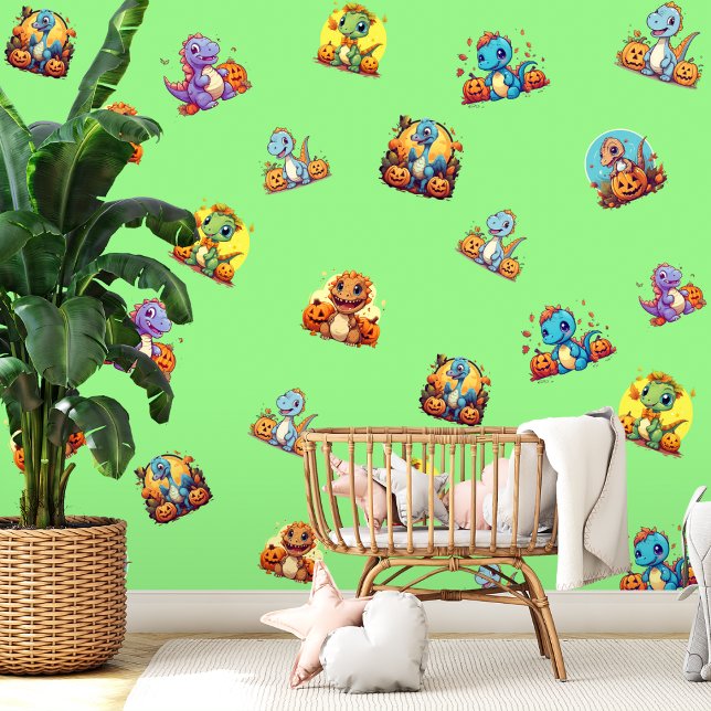 Papier Peint Dinosaur Thème Lieu Anniversaire de enfant (Créateur téléchargé)