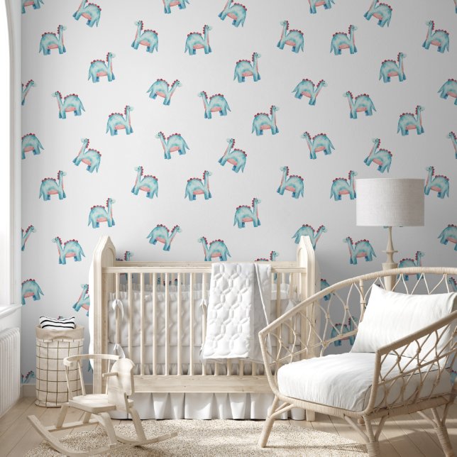 Papier Peint Dinosaure Enchanteur  (Enfants)