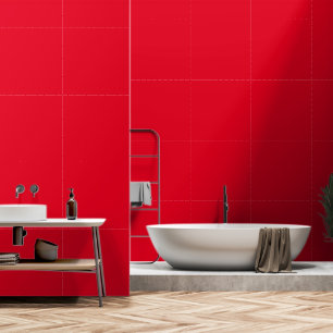 Papier Peint DIY Rouge Simple Autorité®