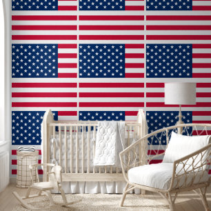 Papier Peint Drapeau américain patriotique