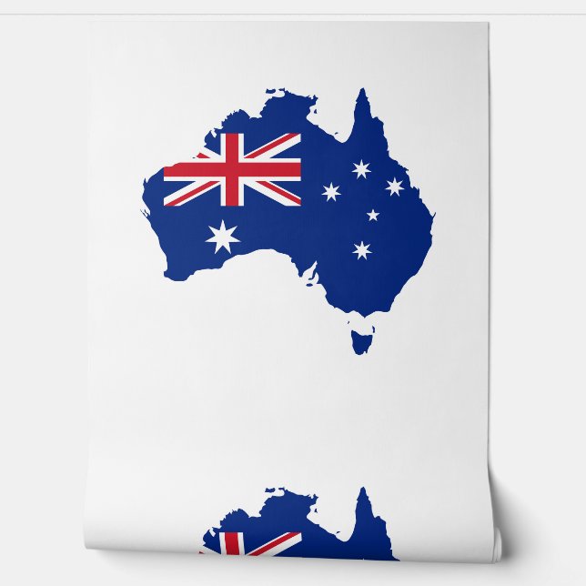 Papier Peint Drapeau australien (Déroulement)
