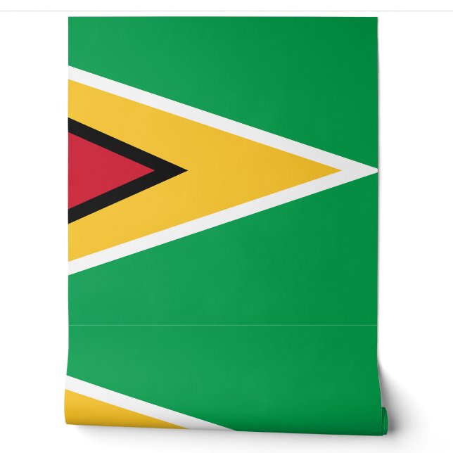 Papier Peint Drapeau de Guyana (Déroulement)
