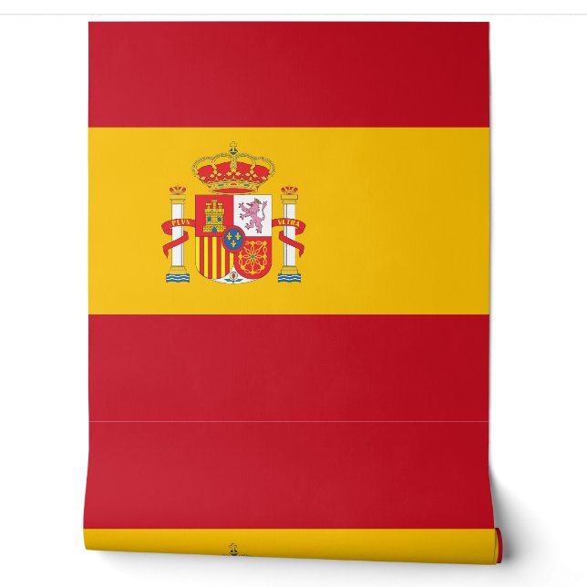 Papier Peint Drapeau de l'Espagne (Déroulement)