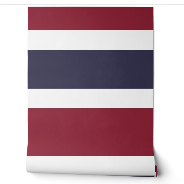 Papier Peint Drapeau de Thaïlande (Déroulement)