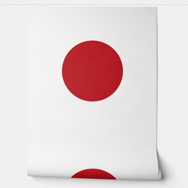 Papier Peint Drapeau du Japon (Déroulement)