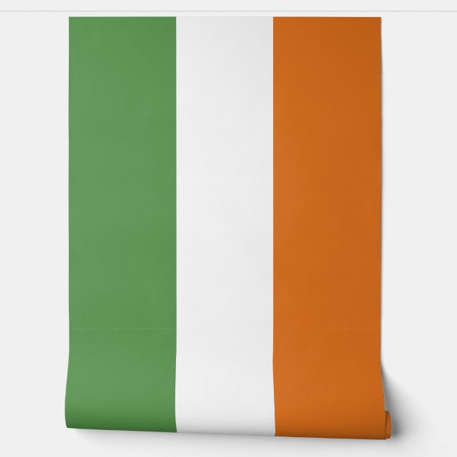 Papier Peint Drapeau irlandais (Déroulement)
