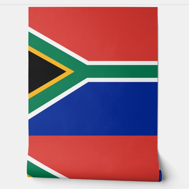 Papier Peint drapeau sud-africain (Déroulement)