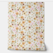 Papier Peint Dreamy Watercolor Floral Wallpaper (Déroulement)