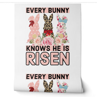 Papier Peint Drôle Jésus Pâques, Chaque Lapin Sait Qu'Il Est Re