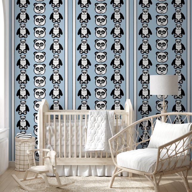 Papier Peint Drôle Pandas (Enfants)