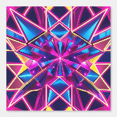Papier Peint Éclairage électrique Disco Starburst Peel and Stic (Recto)
