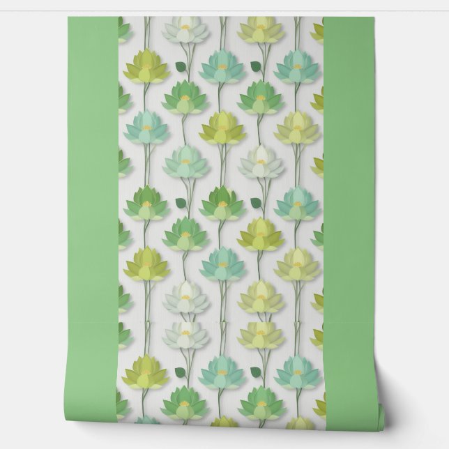 Papier peint élégant (Déroulement)