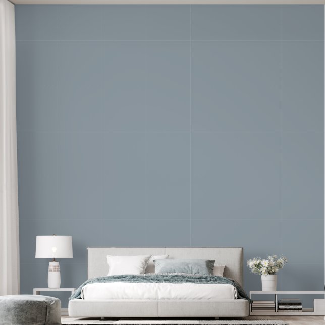 Papier Peint Élégant bleu-gris clair clair transparent (Chambre à coucher)