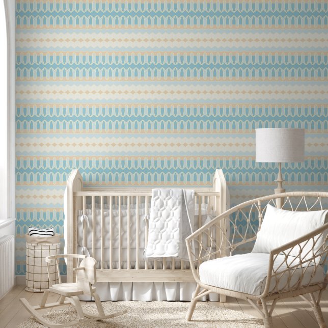 Papier Peint Elegant blue (Enfants)